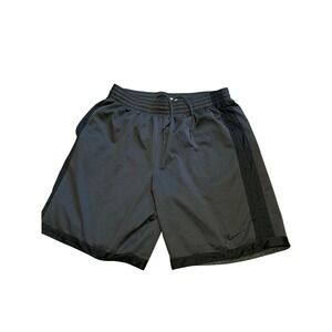 Nike Men's Athletic Training Shorts Dark Gray Lightweight Performance Size L